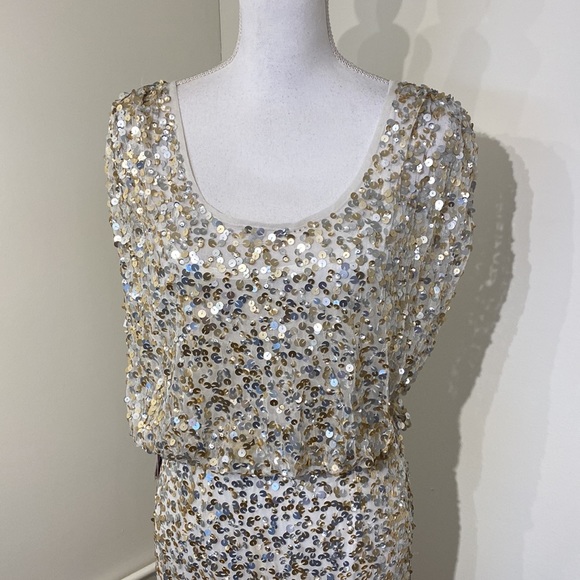 JS Collections Sequin Gown - Picture 2 of 10